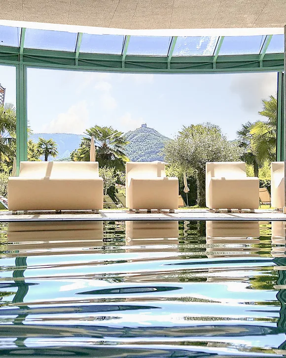 Il vostro hotel al Lago di Caldaro con piscina Piscina interna Caldaro al lago