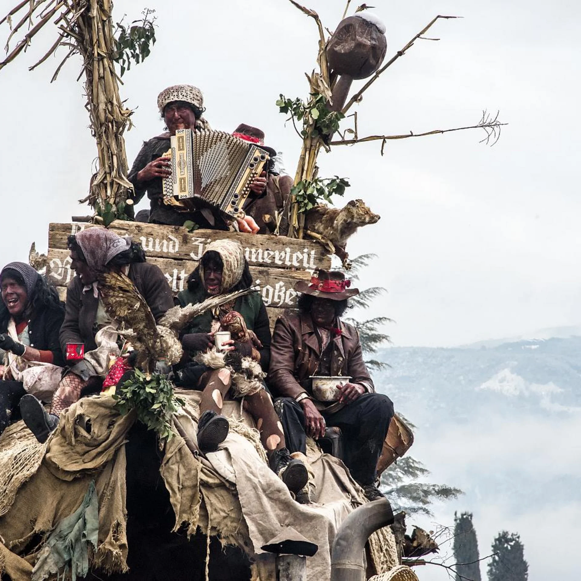 Faschingsbräuche im Süden Südtirols