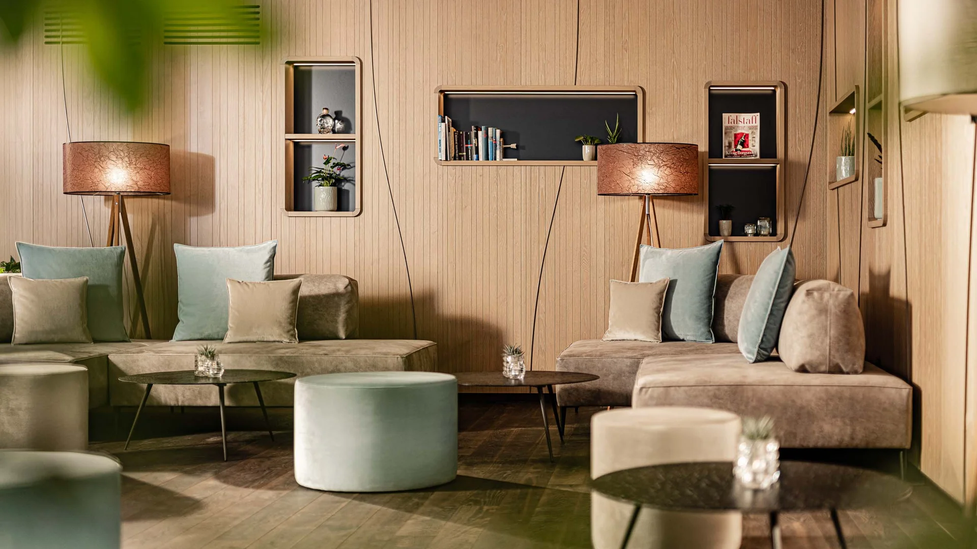 Lounge modern Barbereich SEELEITEN Lake Spa Hotel