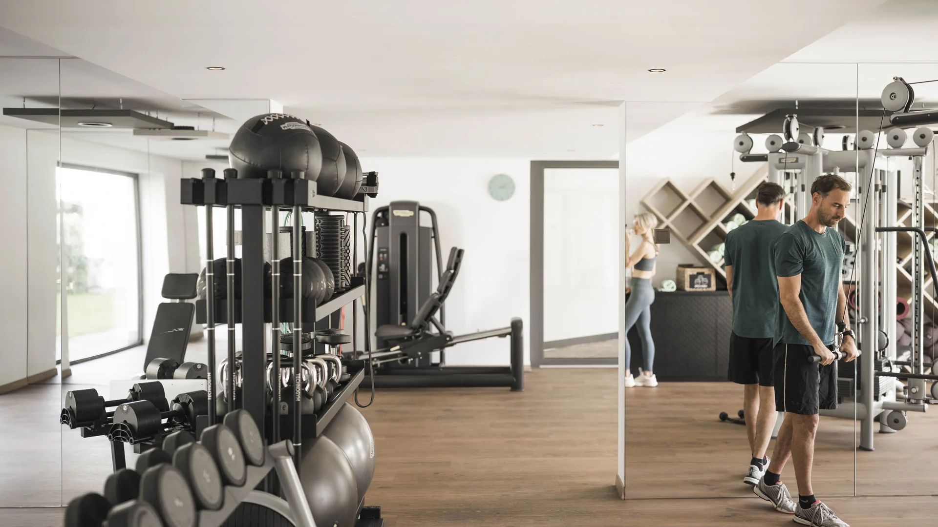 5-star fitness at our hotel by Caldaro/Kalterer See lake 5-star fitness at our hotel by Caldaro/Kalterer See lake