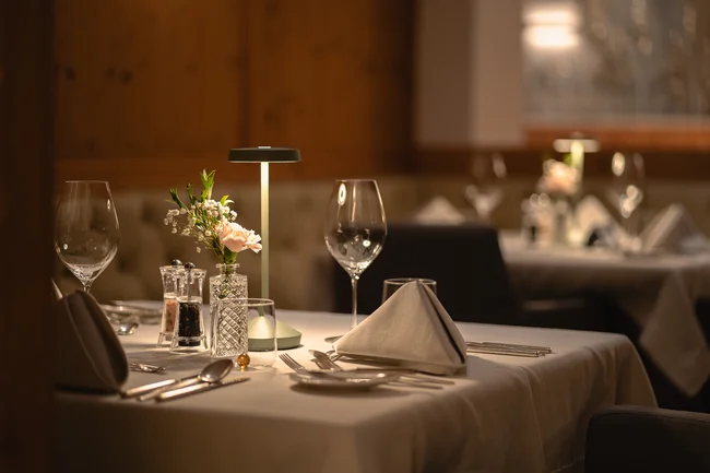 Il ristorante del nostro albergo a Caldaro sulla Strada del Vino